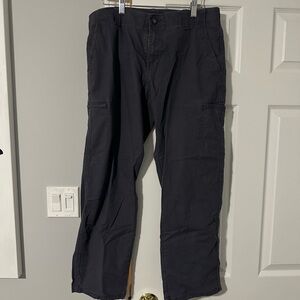 Lee Men's Dark Gray Cargo Pants